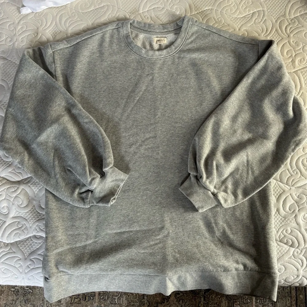 Anthropologie Pilcro Perfectly Oversized Pullover Sweatshirt - Picture 3 of 4